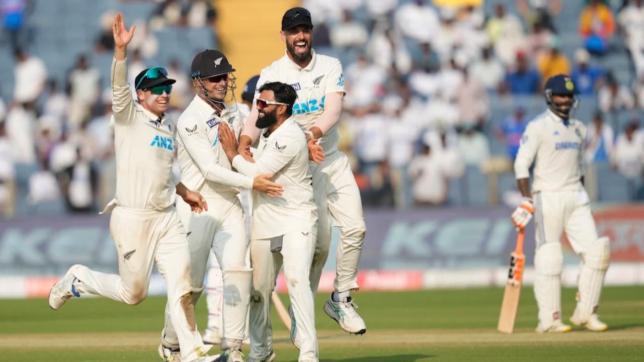 New Zealand win maiden Test series in India