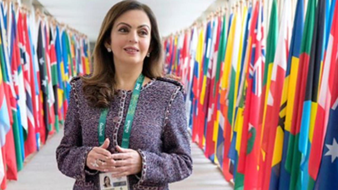 Nita Ambani sports a Chanel jacket as she gets reelected as India's representative to IOC.