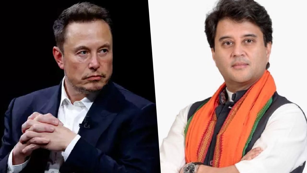 'No Auction' Says Scindia, Musk Reacts