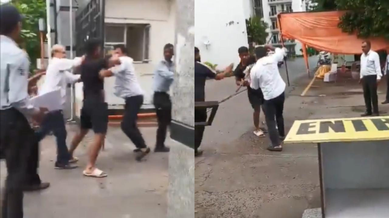 Noida Residents Clash Over Parking Spot, Video Goes Viral