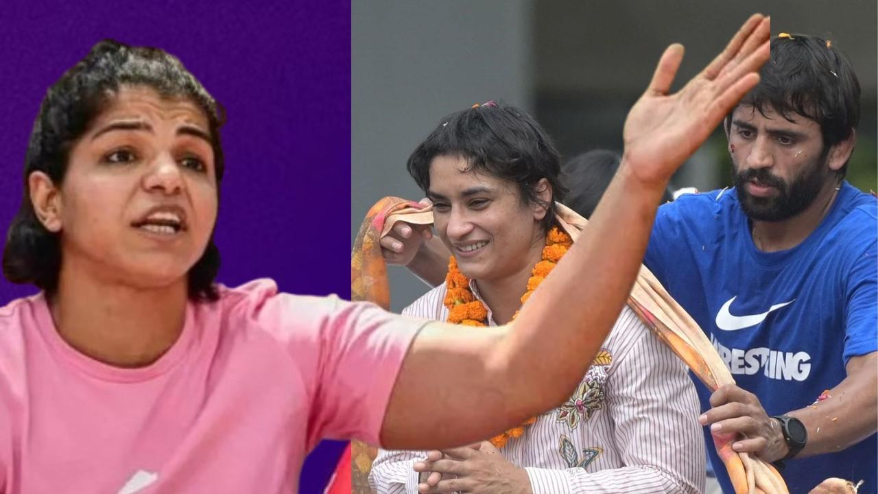 olympic medalist wrestler sakshi malik targets bajrang punia and vinesh phogat