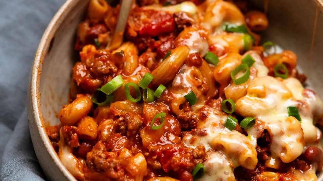 One Pot Cajun Beef Pasta with lots-of-veg