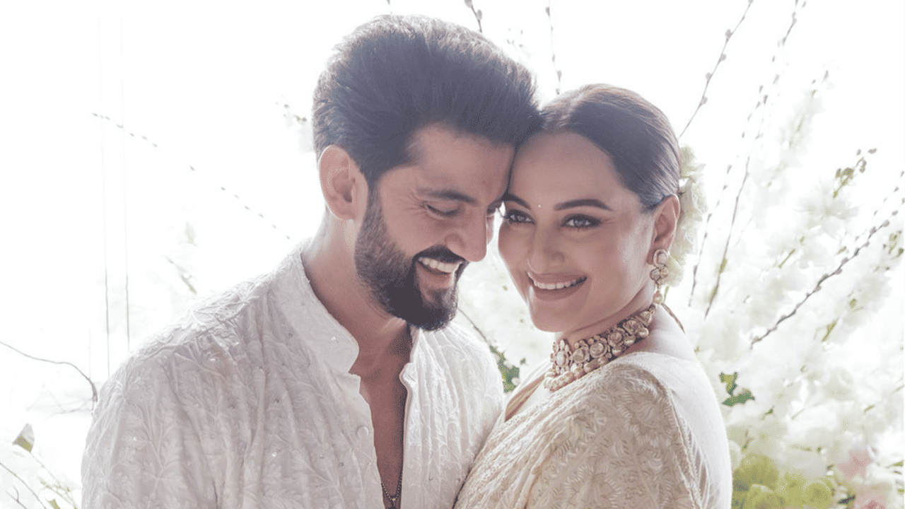 Sonakshi Sinha and Zaheer Iqbal 