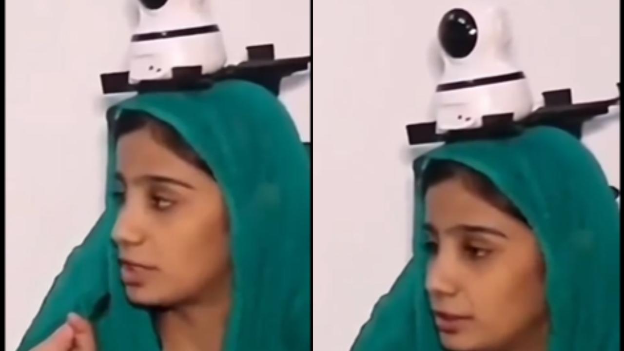 Pakistani Father Installs CCTV Camera on Daughter’s Head: Controversial Safety Measure Sparks Debate