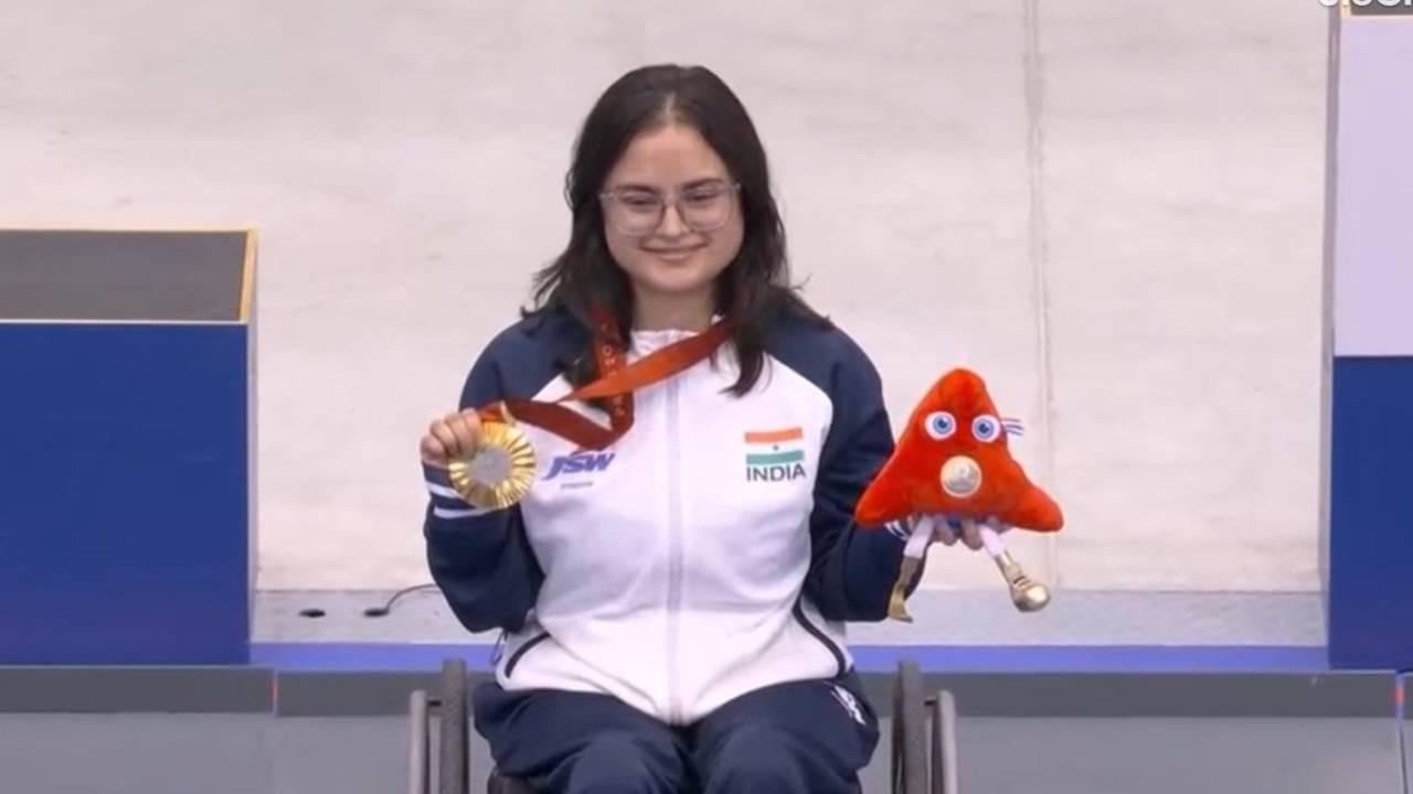 Paralympic champion Avani Lekhara