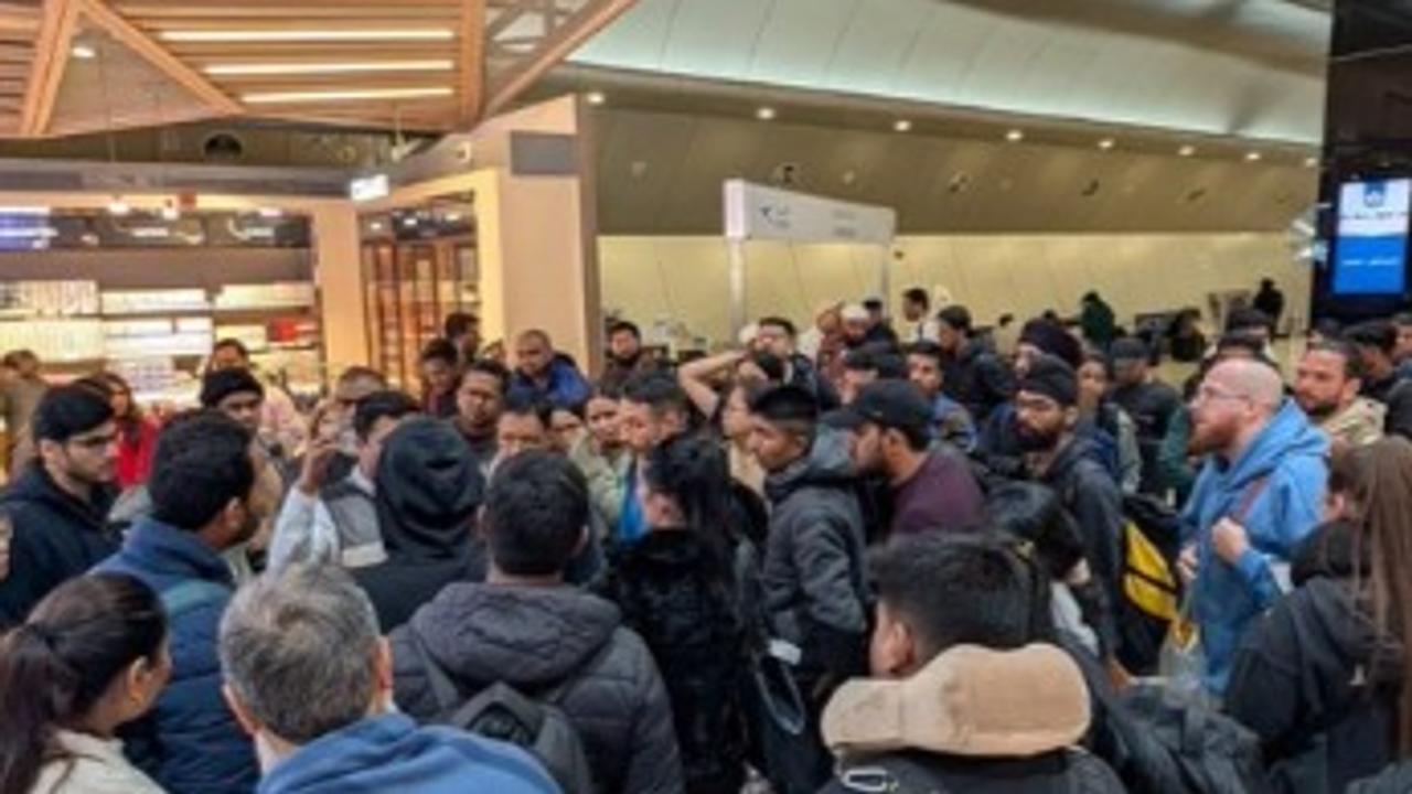 Passengers stranded in Kuwait airport