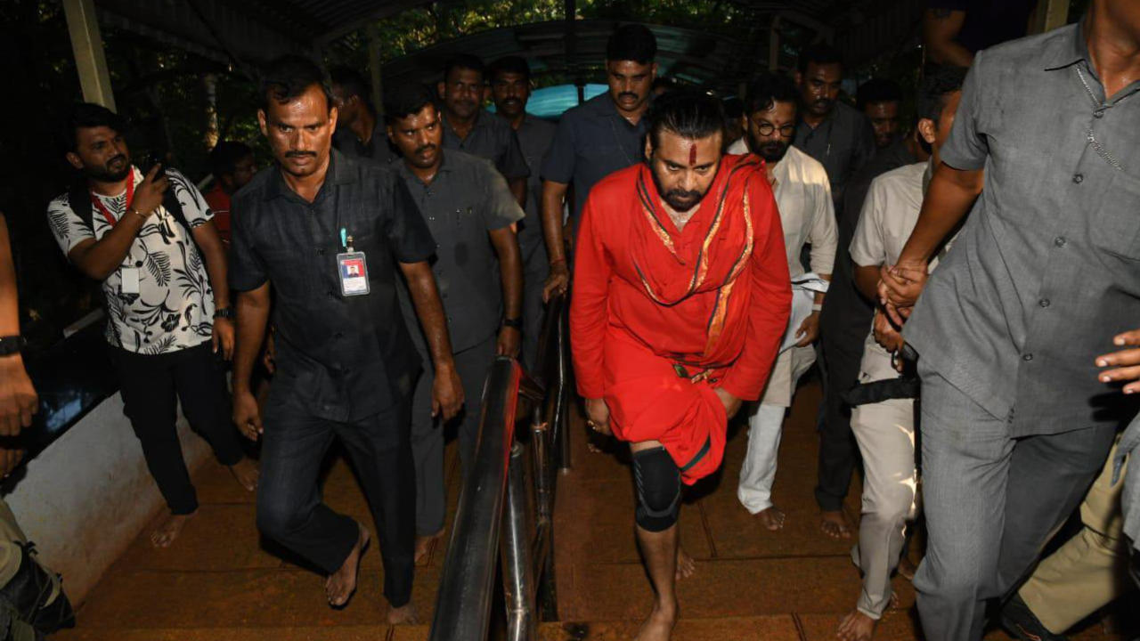 Pawan Kalyan Undertakes Foot Journey to Tirumala Temple Amid Prasadam Controversy