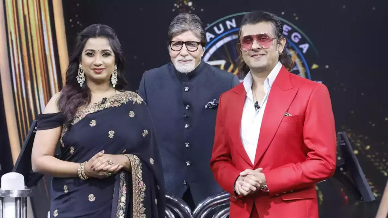 Sonu Nigam & Shreya Ghoshal In 'Kaun Banega Crorepati'