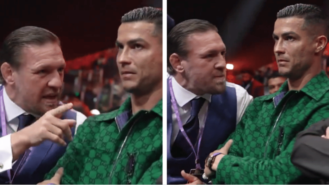 Conor McGregor and Cristiano Ronaldo