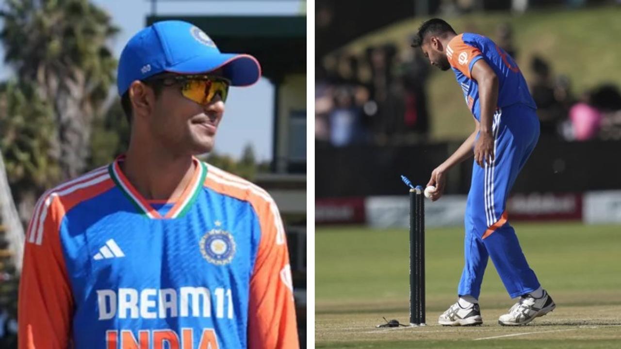 Shubman Gill and Avesh Khan