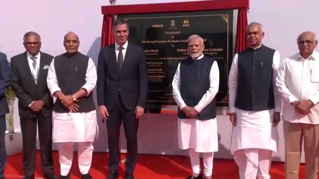 PM Inaugurates TATA Aircraft Complex