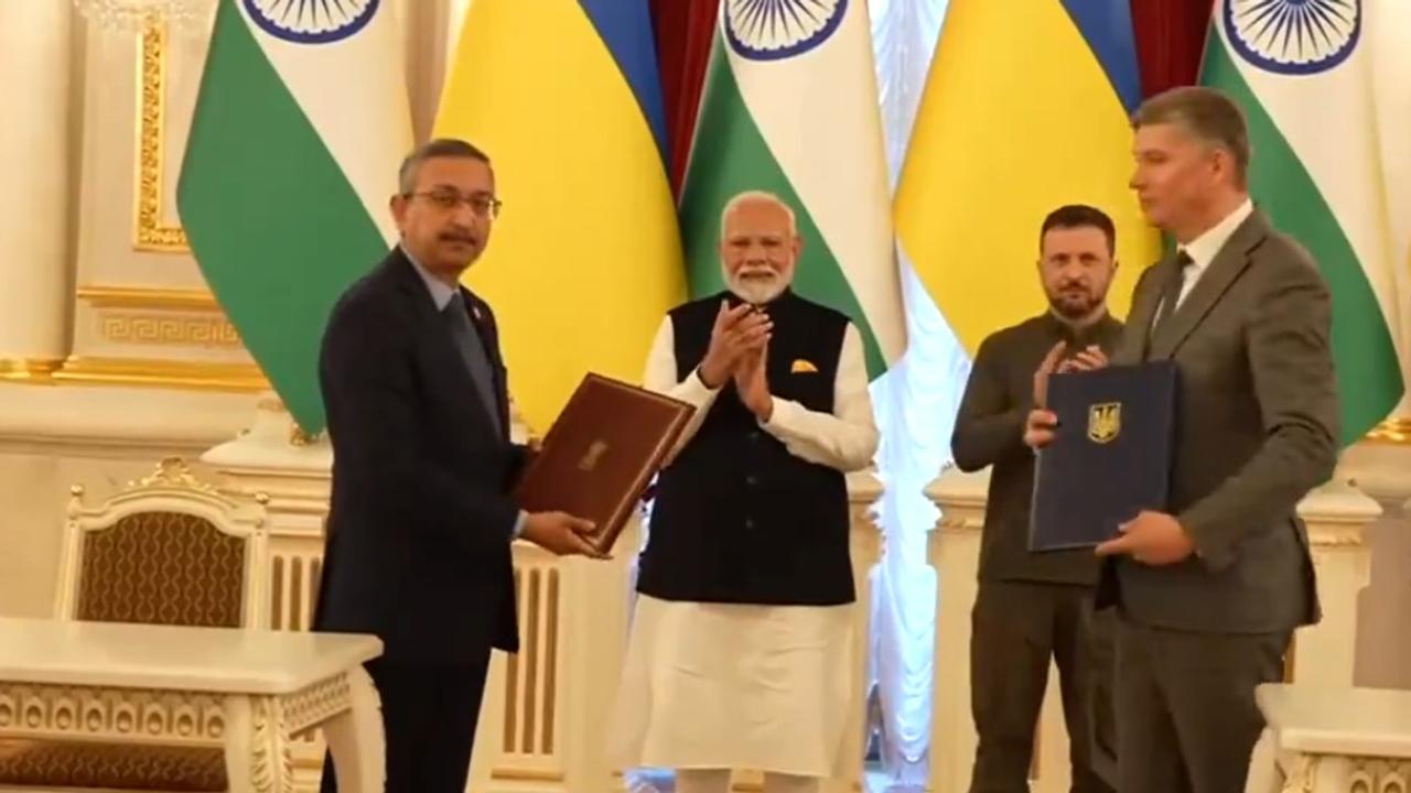 PM Modi and Ukraine President Volodymyr Zelenskyy