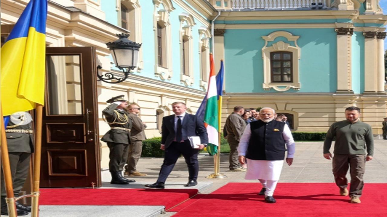 PM Modi and Ukraine President Volodymyr Zelenskyy