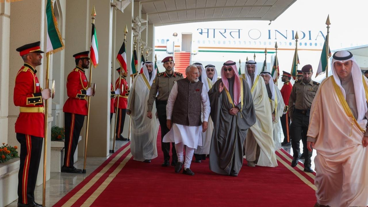 PM Modi in Kuwait 