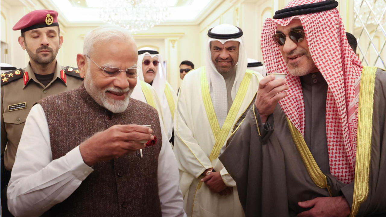 PM Modi in kuwait