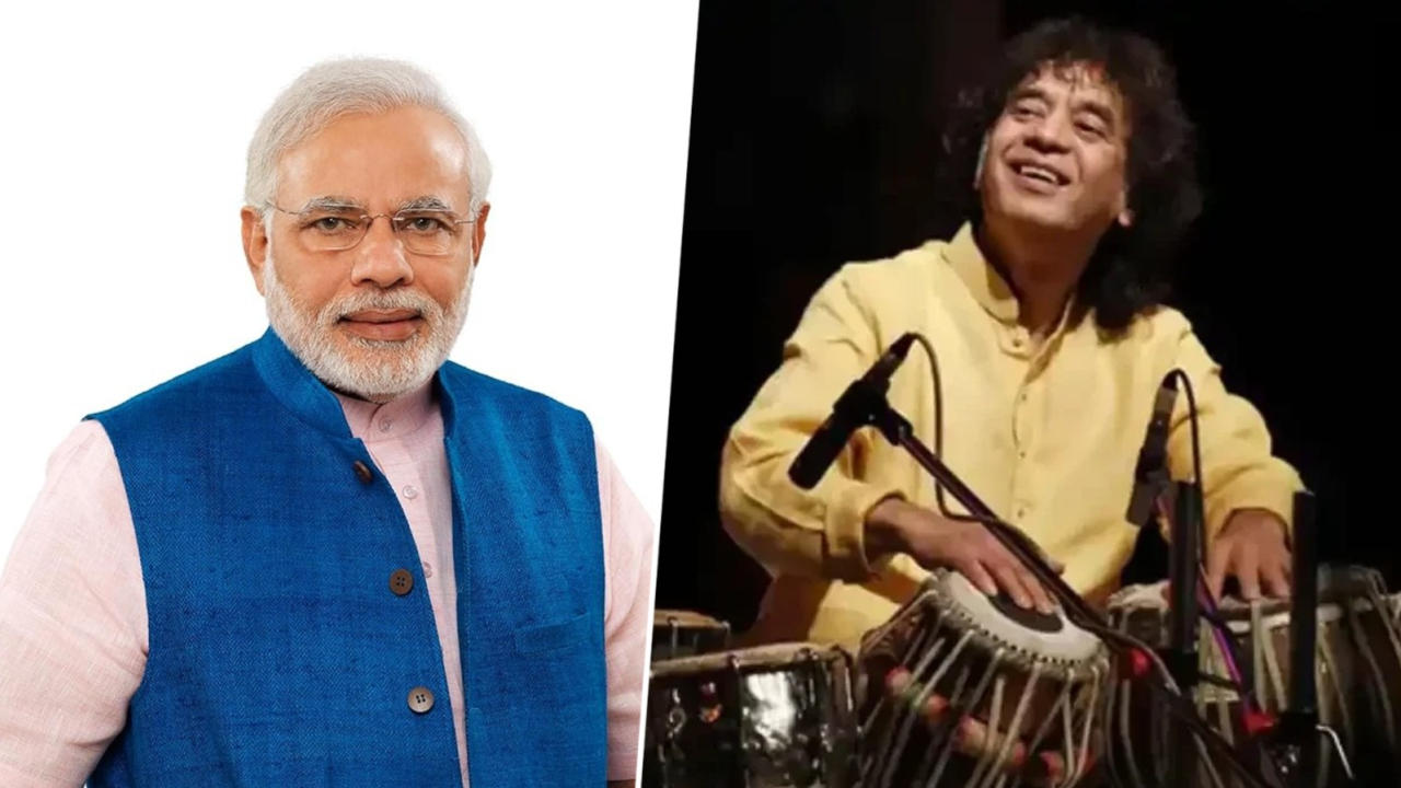 PM Modi on Zakir Hussain