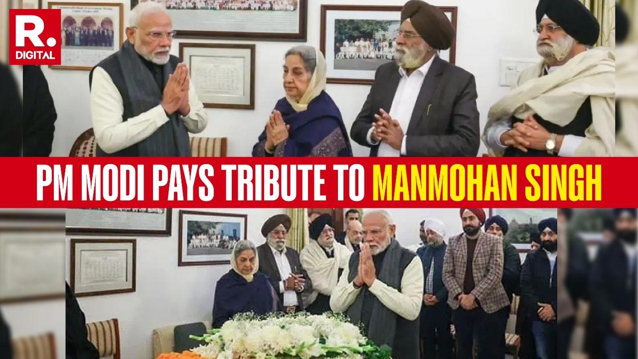 PM Modi's Heartfelt Tribute for Manmohan Singh: 'Huge Loss for Nation'