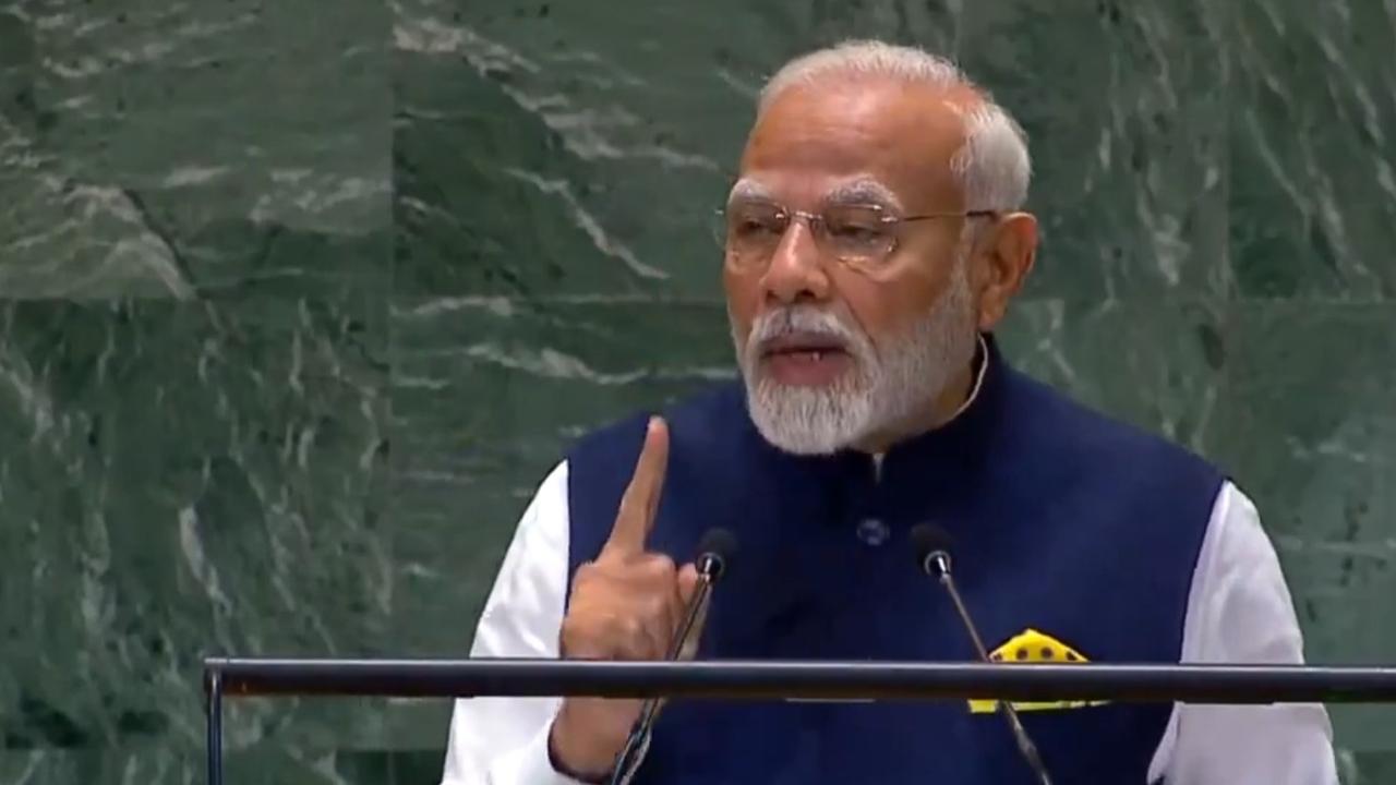  PM Modi spoke in UN