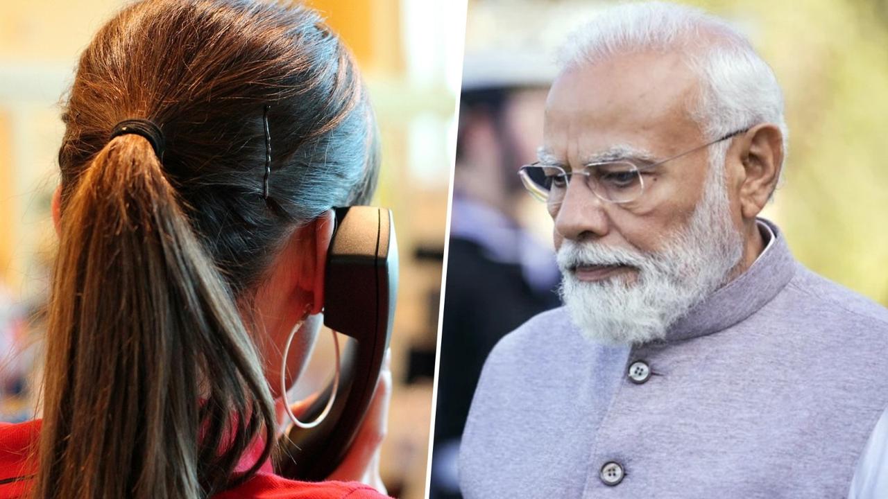 pm modi threat call mumbai police detain 34 year old woman