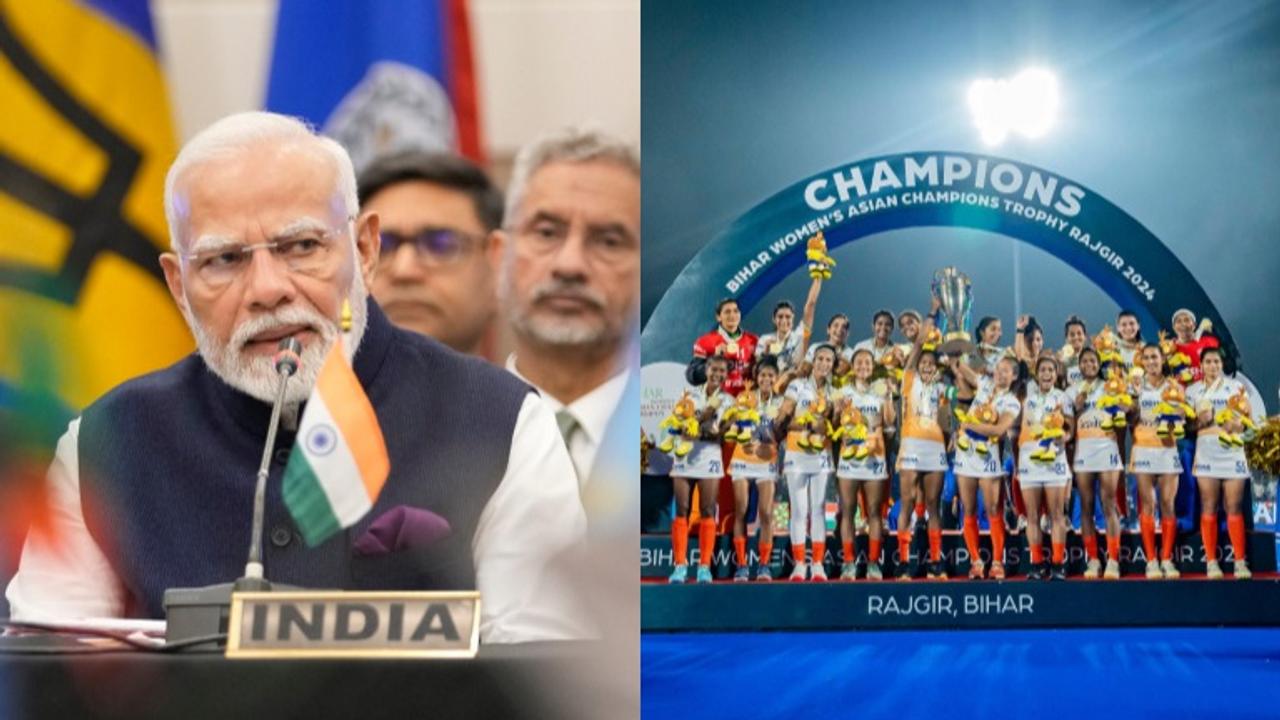 PM Narendra Modi, Hockey India Women's Team