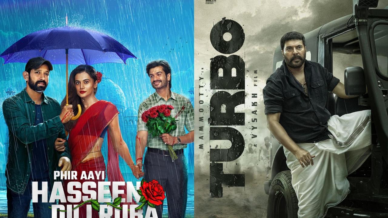 Posters of Phir Aayi Hasseen Dillruba (L), Turbo (R).