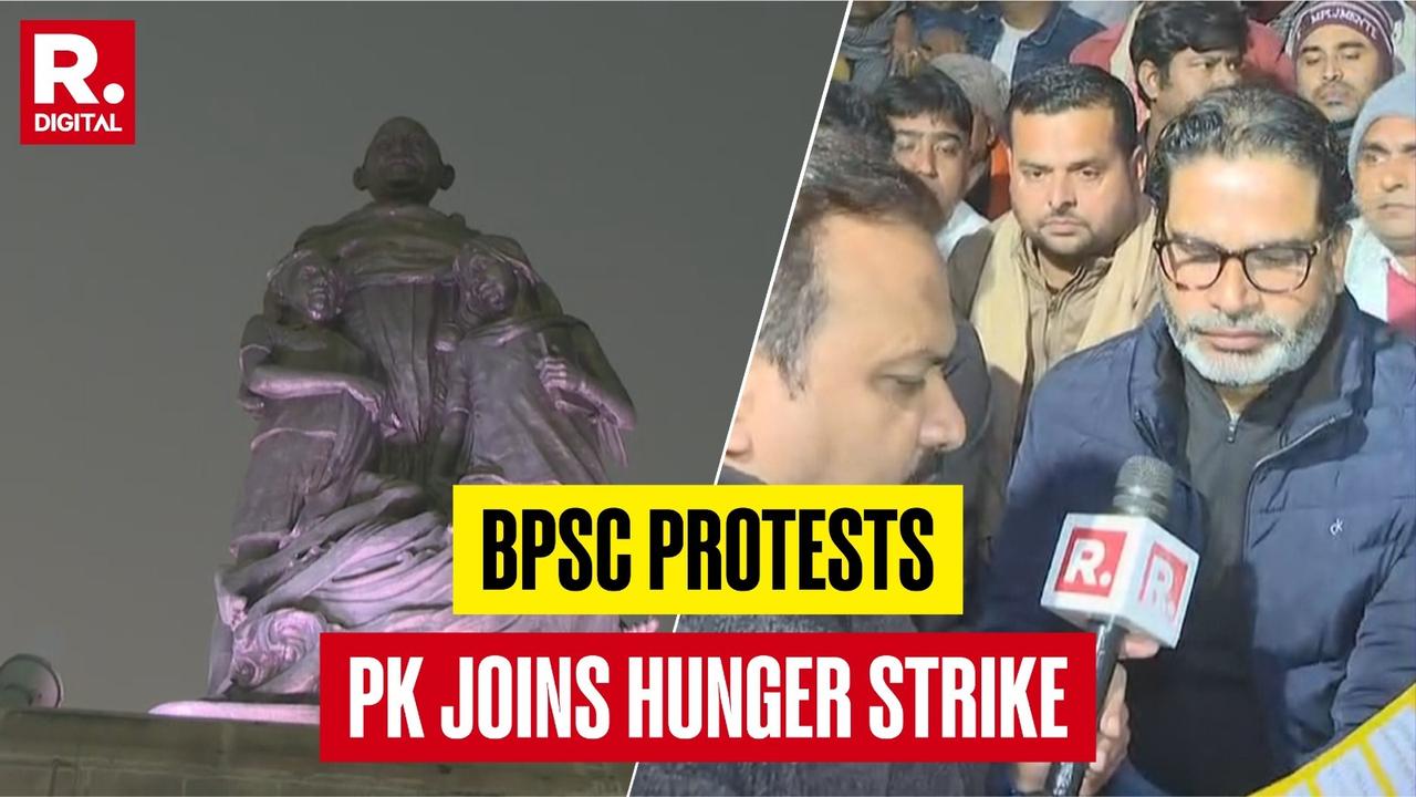 Prashant Kishor Joins Hunger Strike Amid BPSC Row