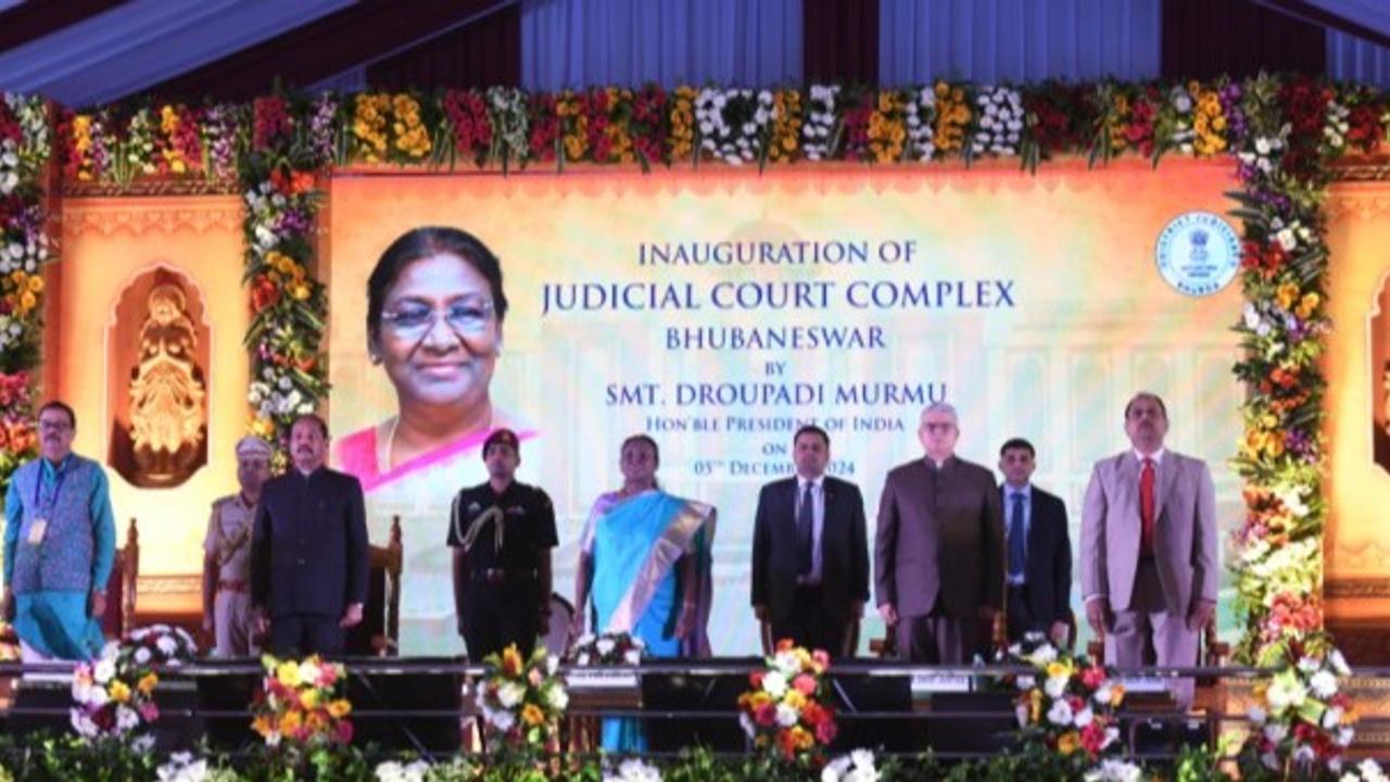 President Murmu inaugurates new Judicial Court Complex at Bhubaneswar