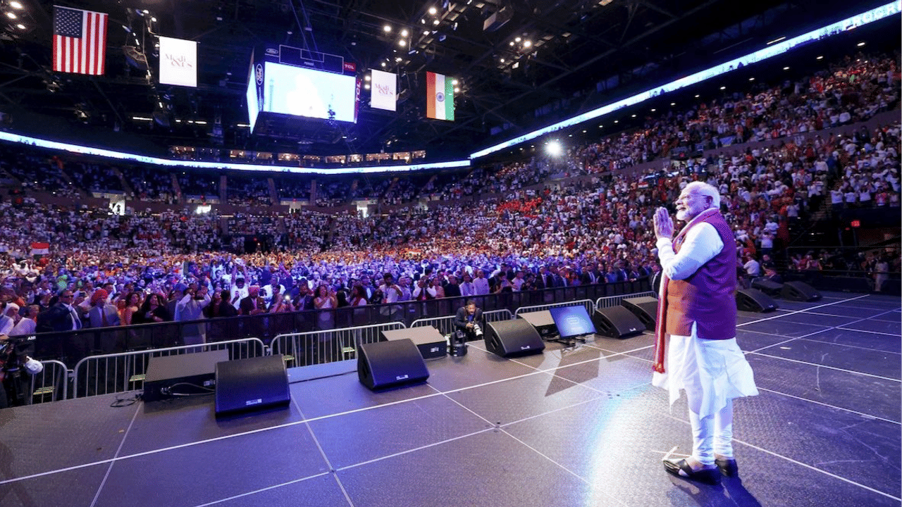 Prime Minister Narendra Modi addresses Indian Diaspora at 'Modi&US' event in New York