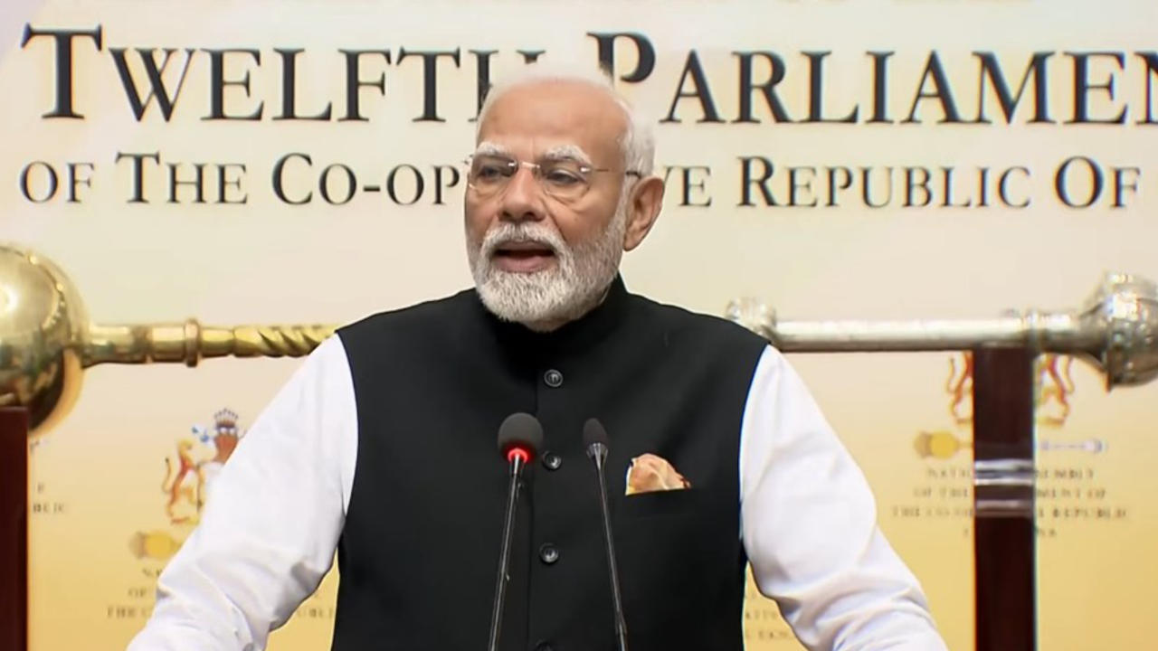 Prime Minister Narendra Modi addresses special session of Guyana Parliament