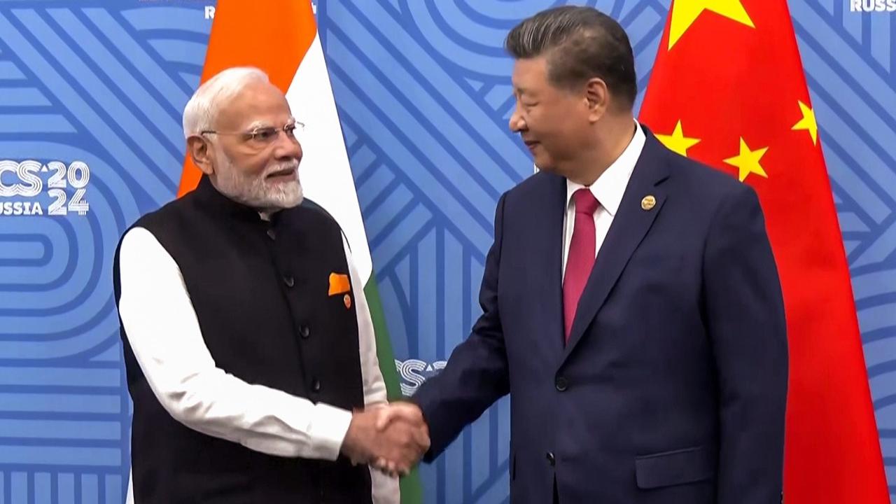 Prime Minister Narendra Modi holds a bilateral meeting with Chinese President Xi Jinping 