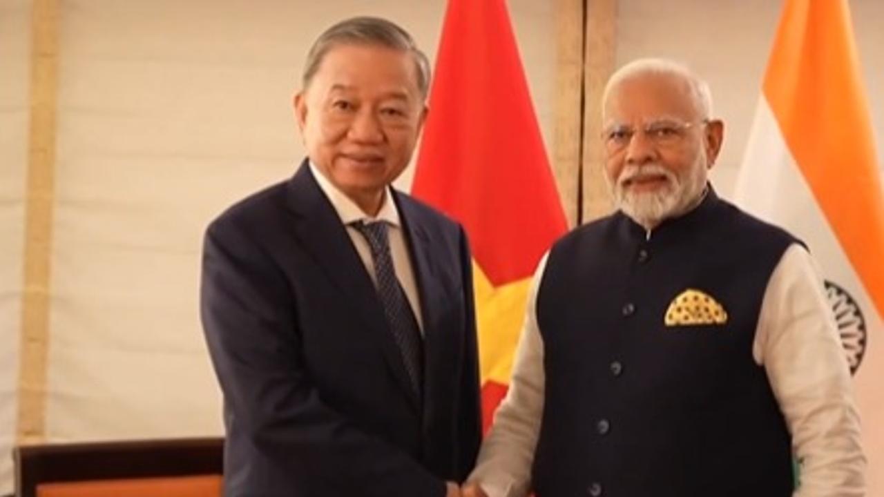 Prime Minister Narendra Modi holds a bilateral meeting with Vietnamese President To Lam, in New York, US