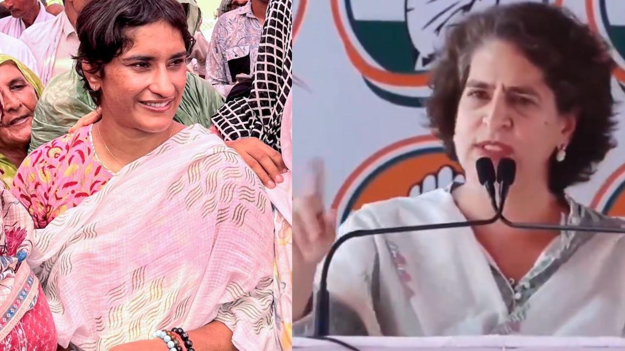 priyanka gandhi trolling after this statement on vinesh phogat