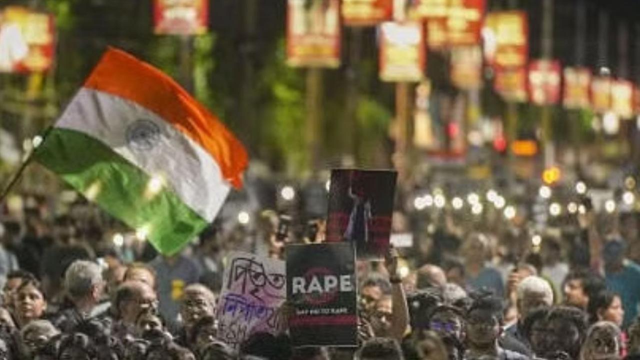 Protests in Kolkata