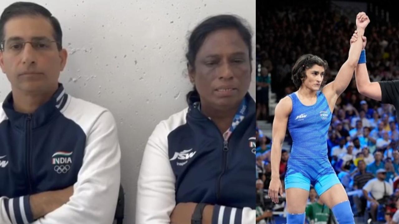 PT Usha and Vinesh Phogat