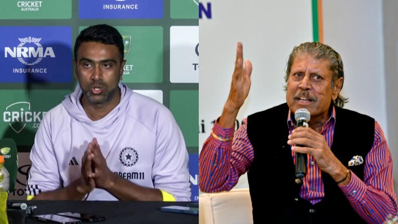  R Ashwin, Kapil Dev