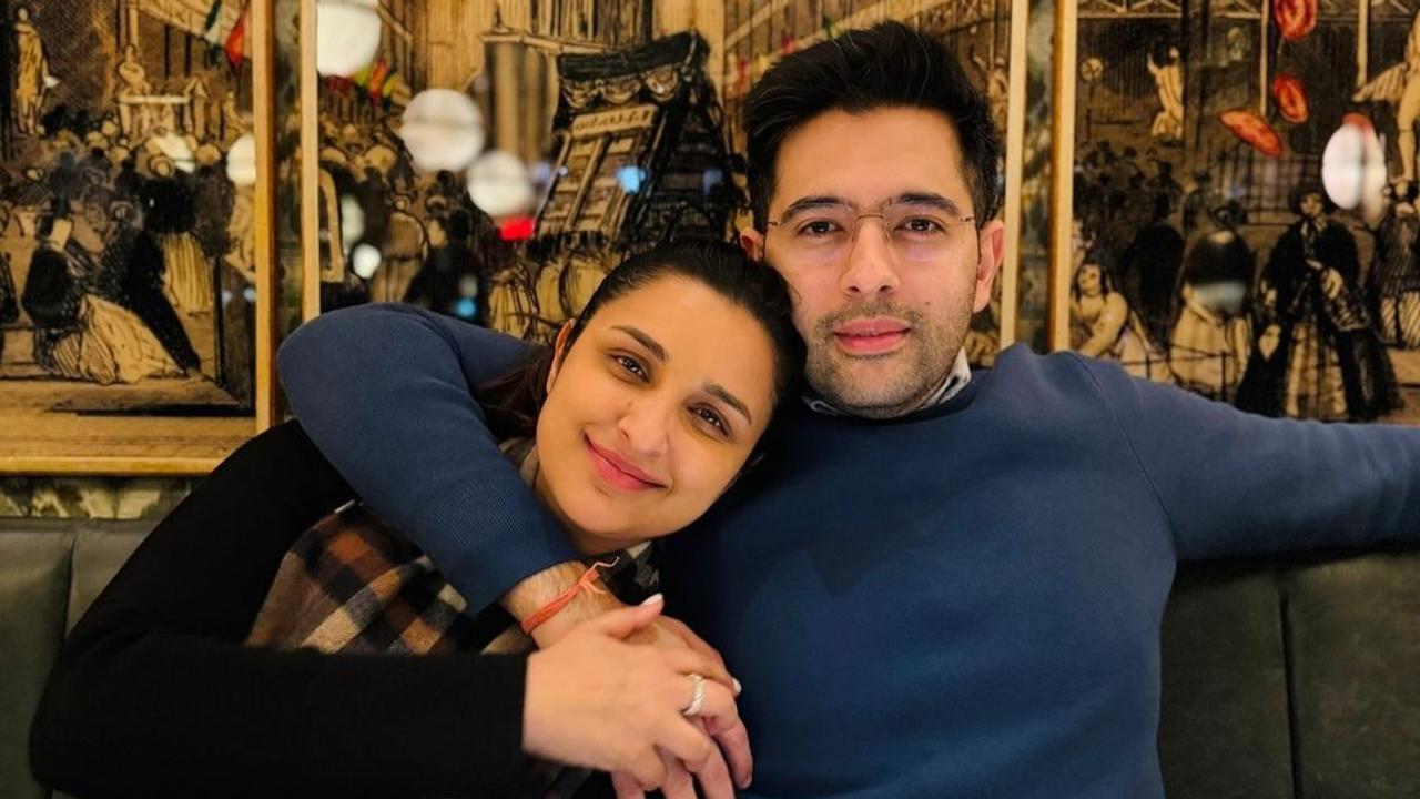 Raghav Chaddha and Parineeti Chopra