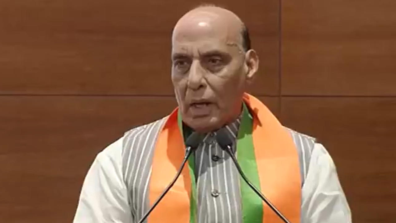 Defence Minister Rajnath Singh