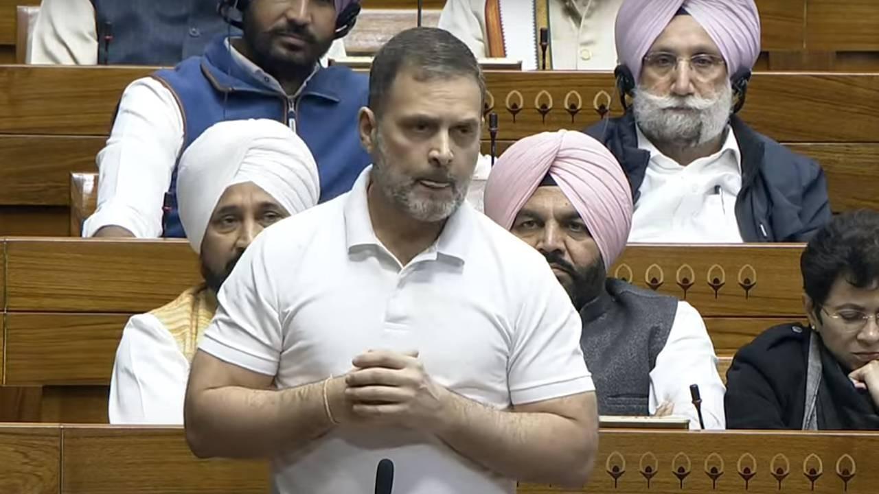 Rahul Gandhi in Lok Sabha