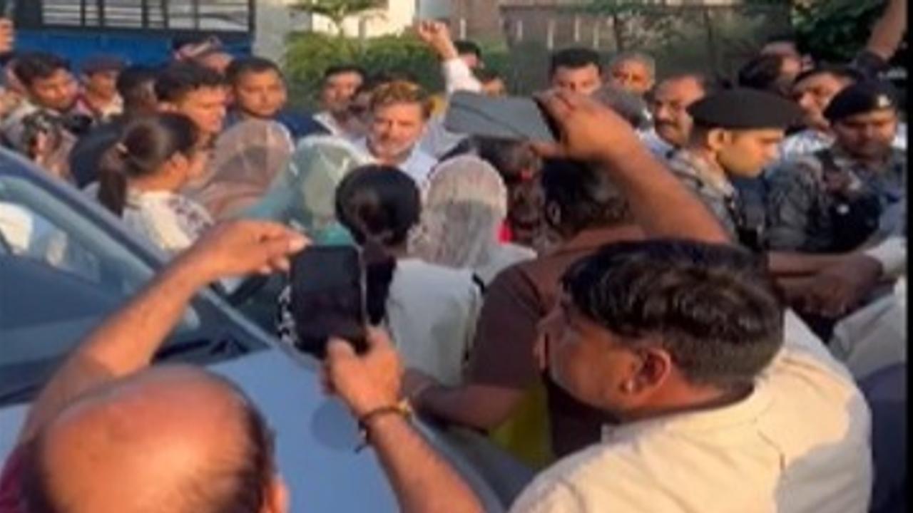 Rahul Gandhi reached Karnal