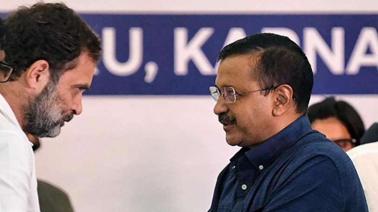 Rahul Gandhi and Arvind Kejriwal 