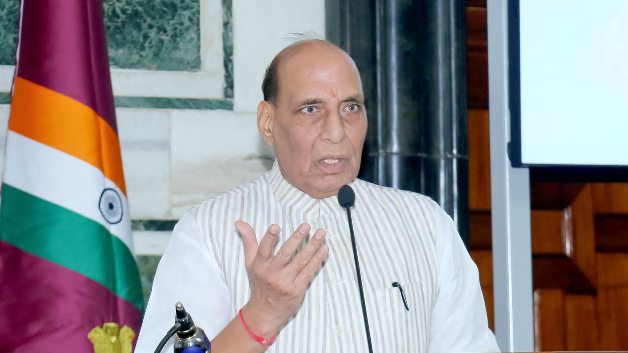 Defence Minister Rajnath Singh