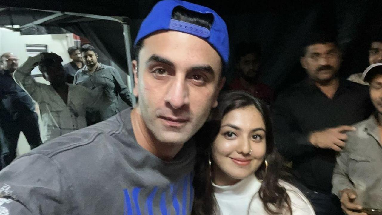 Ranbir Kapoor's photo from Ramayana set.