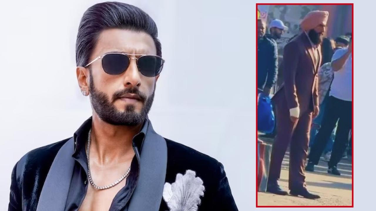 Ranveer Singh's leaked photo from upcoming film