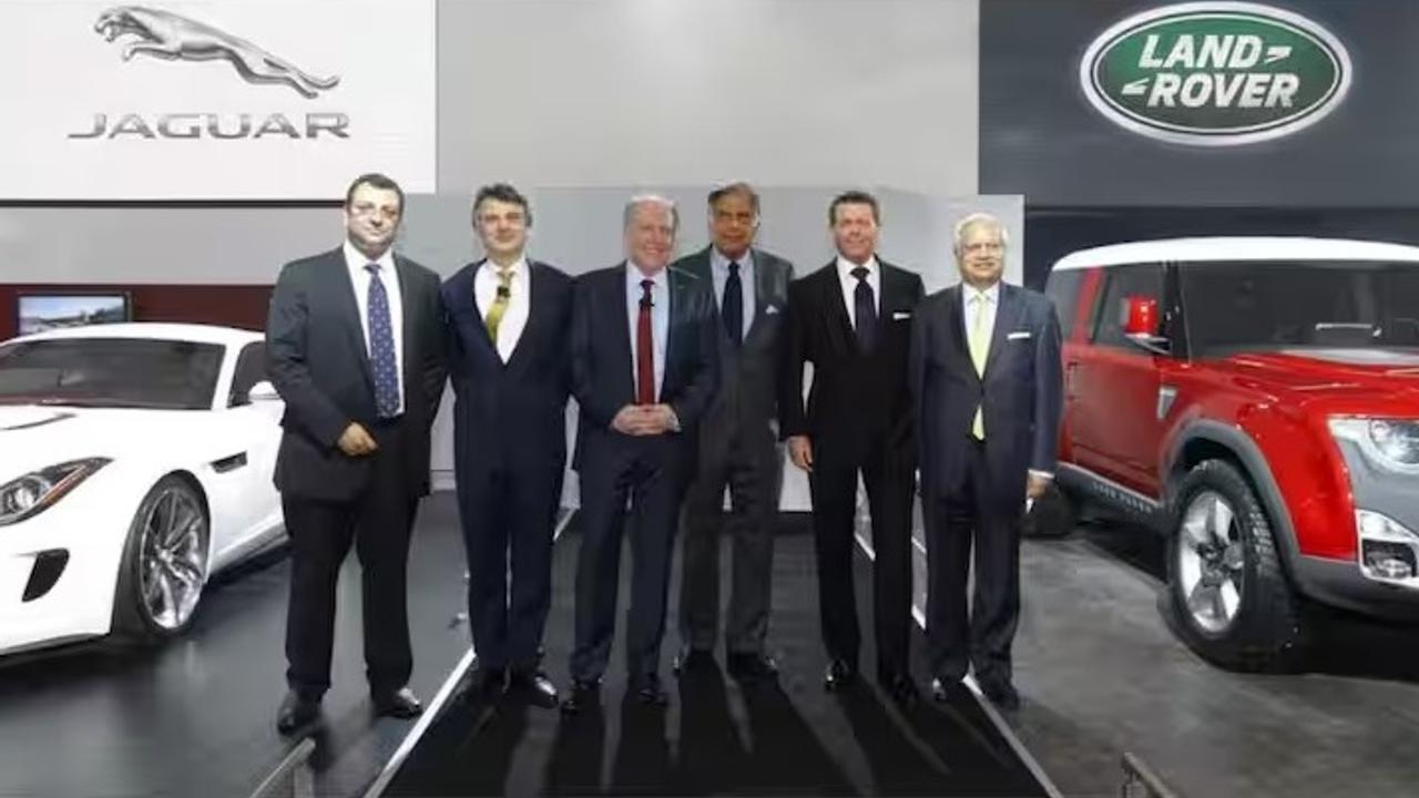 Ratan Tata with Ford Team