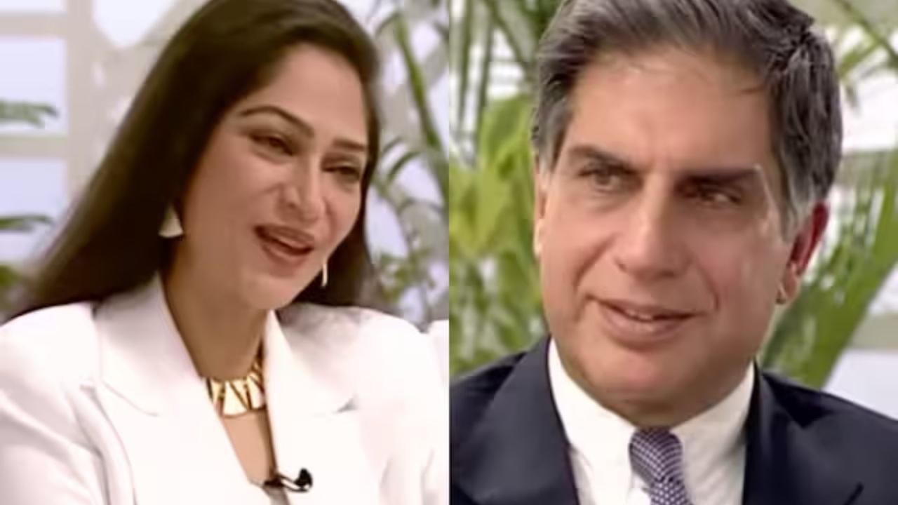 Ratan Tata with Simi Garewal