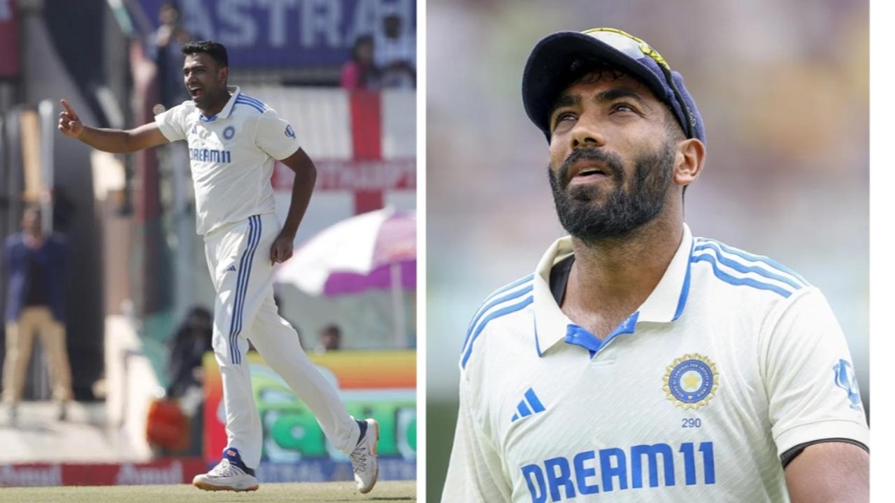 Ravichandran Ashwin and Jasprit Bumrah