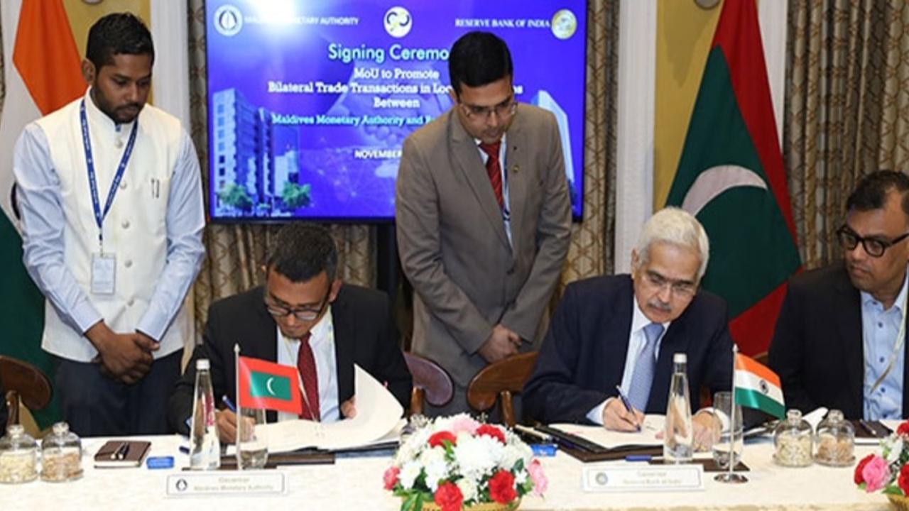 RBI inks treaty for cross border transactions with Maldives to promote use of local currencie