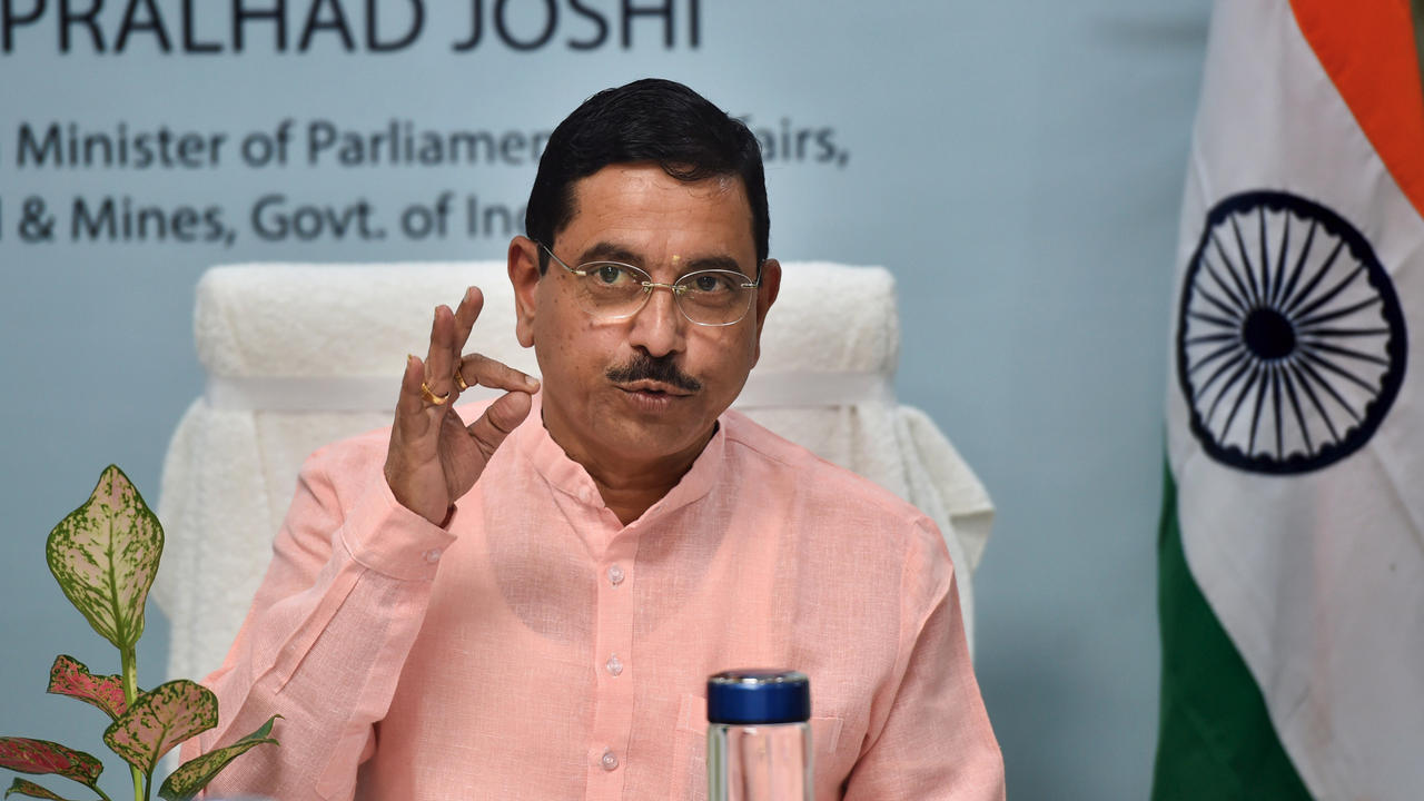 Minister Pralhad Joshi