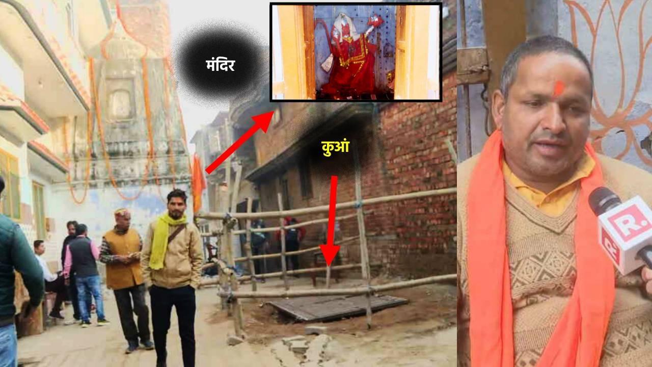 reopened Shiv-Hanuman Temple in Sambhal