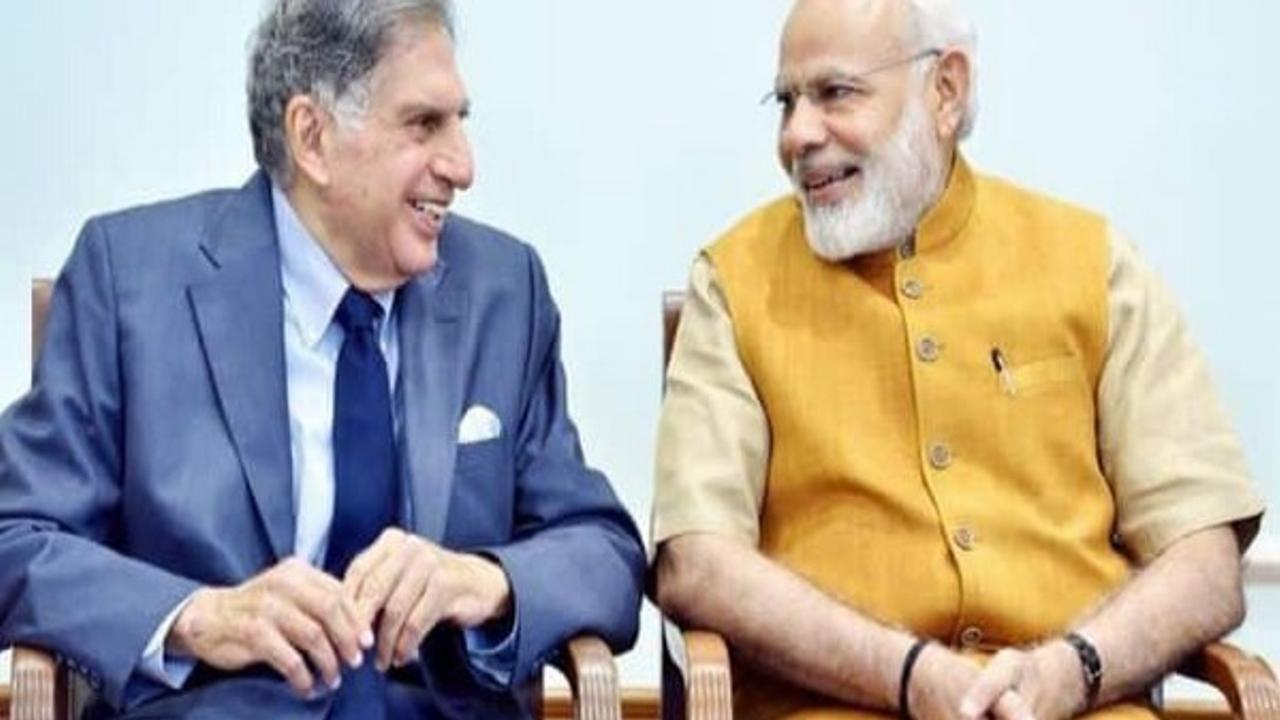 PM Modi-Ratan Tata